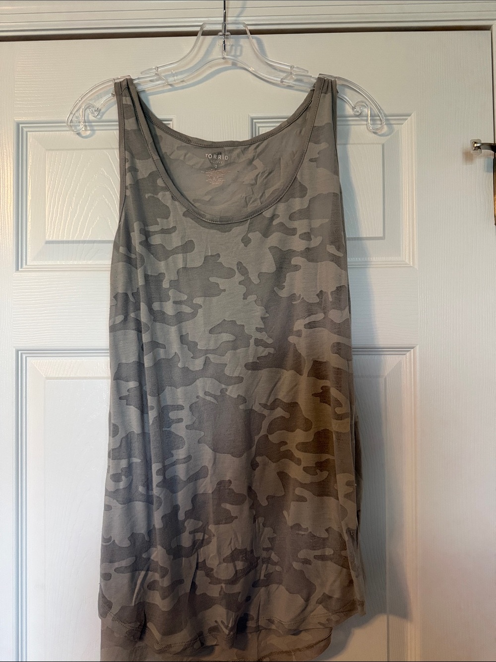 Torrid side 2 camo tank